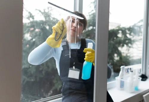 Nettoyage de vitres intérieures et extérieures à Cruet